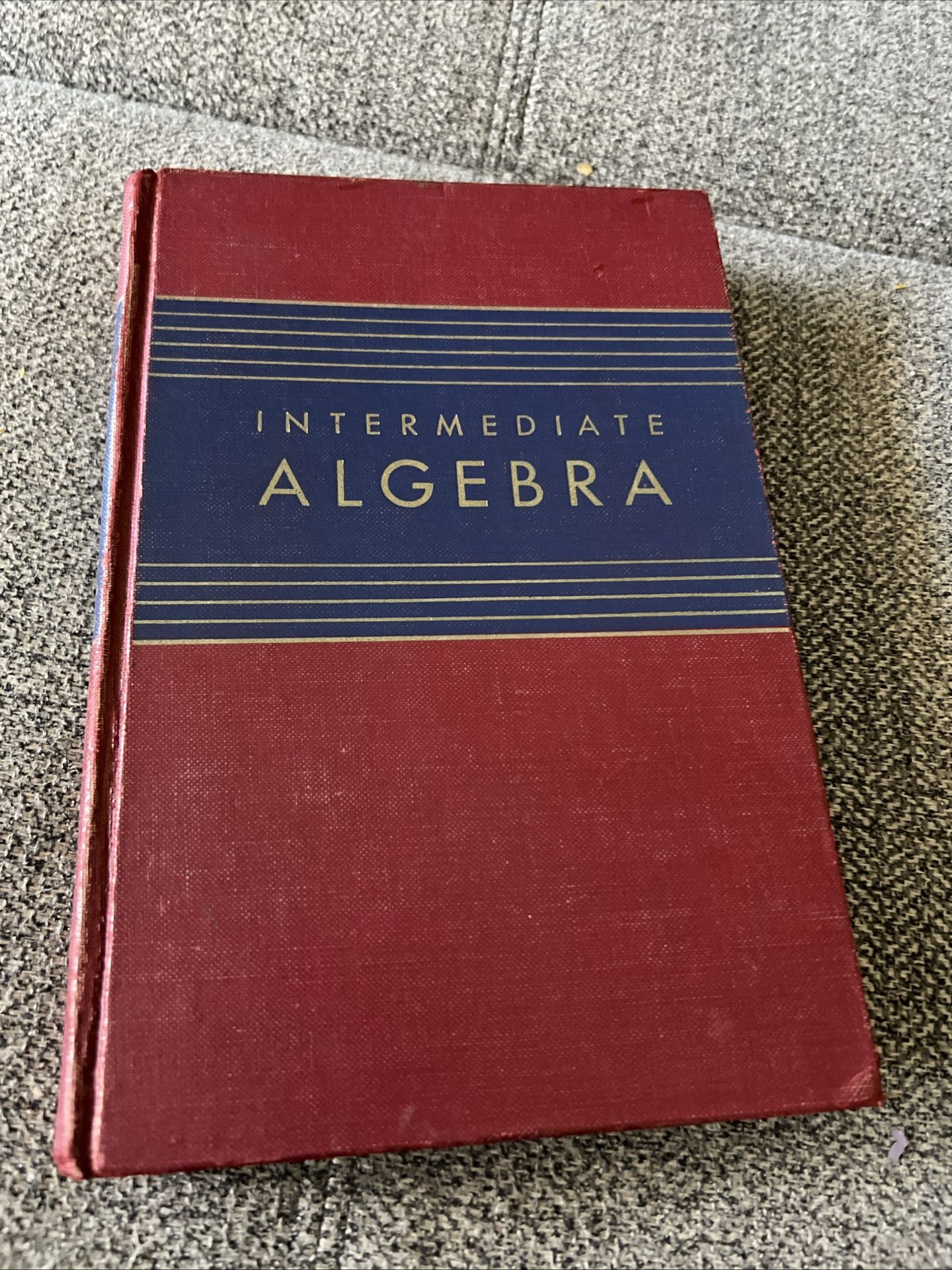 VTG Intermediate Algebra 1953 HC Jack R. Britton, L. Clifton Snively