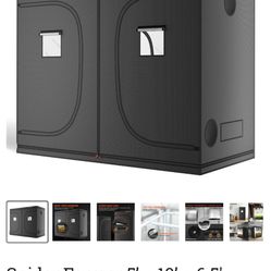 5 x 10 grow tent with viewing windows