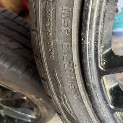 $260 obo_Complete Set BMW wheels & tires (4) 