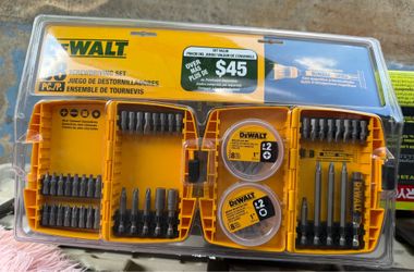 Dewalt 58pc Screw Driver Set