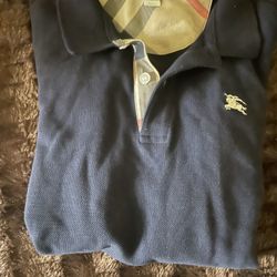 Burberry Kids Long Sleeves Shirt