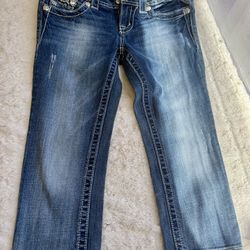 Miss Me Capri Jeans Size 25