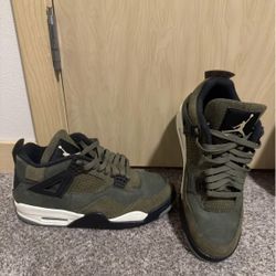 Jordan 4 Olive Green Men's Size 9.5