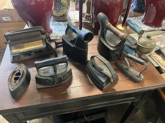 Antique Irons & Pleater