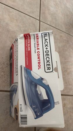 Black+Decker Variable Control Compact Steam Iron