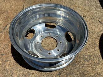 (1) OEM 2021 FORD F350 Dually Rear Outer Rim 