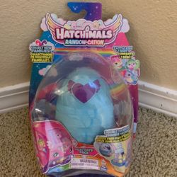 New Hatchimals CollEGGtibles, Rainbow-Cation Playdate Pack, 4 Characters & 2 Accessories (Style May Vary), Stocking Stuffers for Kids