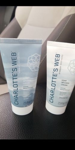 Charlotte's Web help infused cream