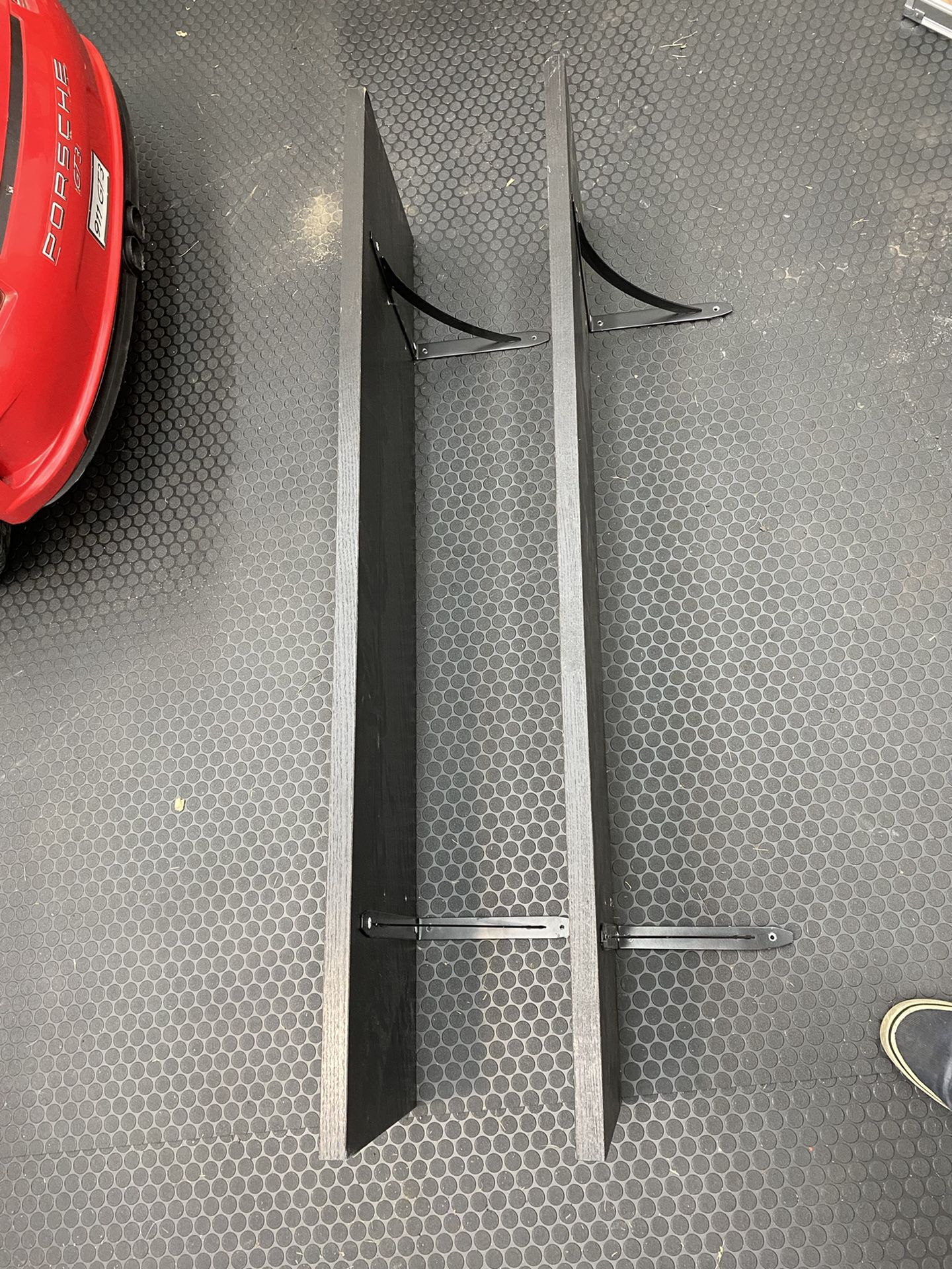 Two Wall Ledge Shelves