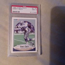 Emmitt Smith GEM 9 ROOKIE CARD