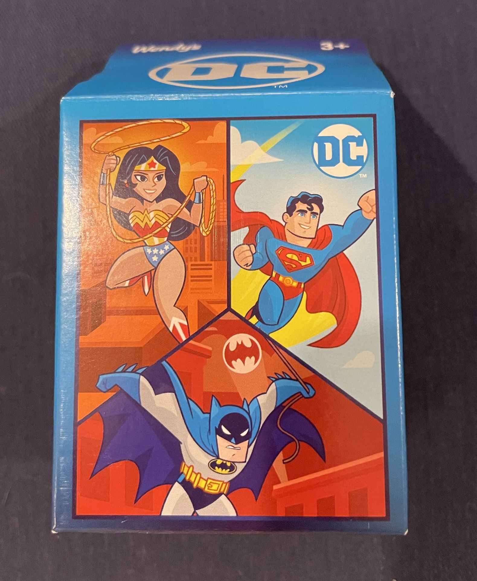 Wendy's DC Hero's Kids Meal Red 5 Lantern, Nubia, Sinestro