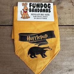 New Harry Potter Huffle Pup Size Small Dog Costume just $3 