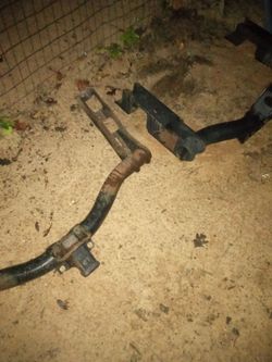 Two towing hitches 20,000 lb and the other one is less