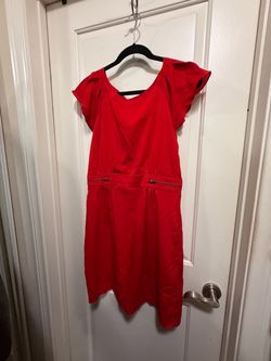 Red dress