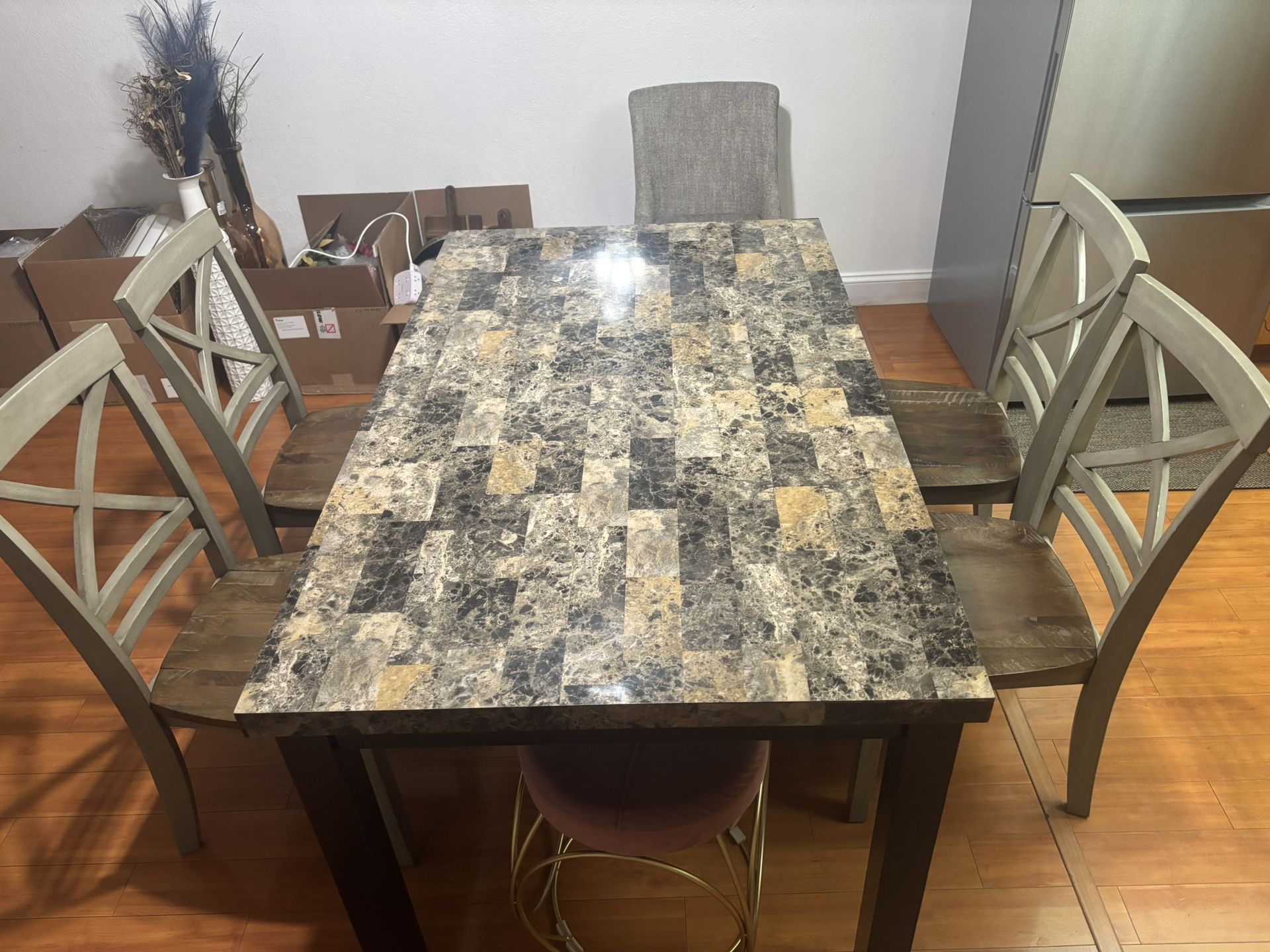 Dining Table With 4 Chairs