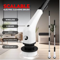 Electric Cleaning Brush Household Multifunctional 7-in-1 Toilet Bathroom Cleaning Brush