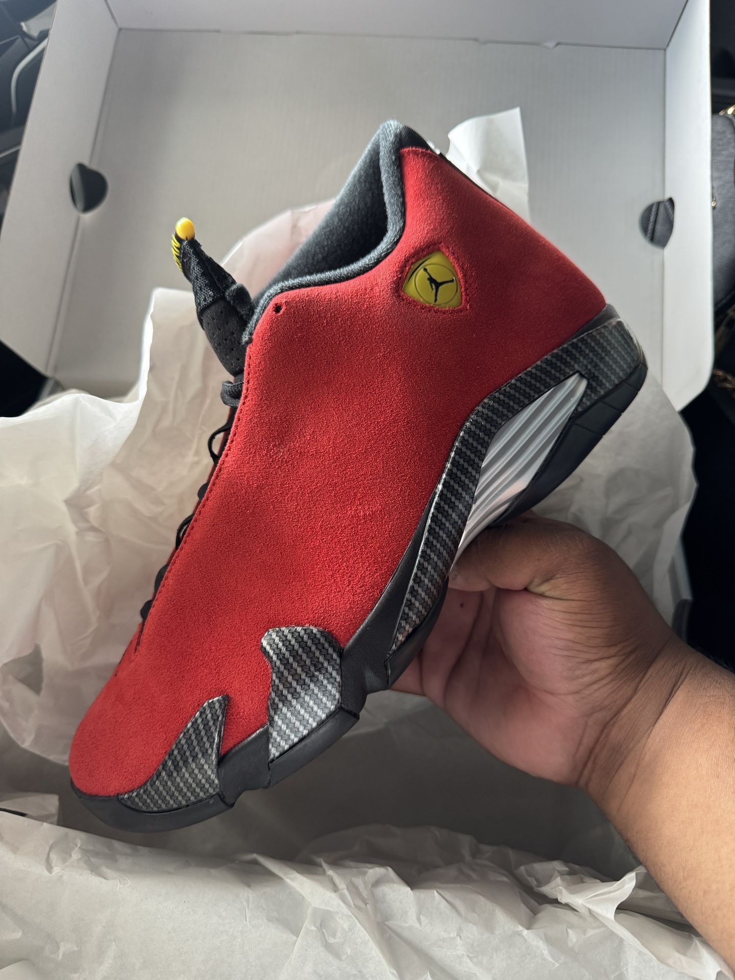Jordan 14 Retro Ferrari Size 11 DS