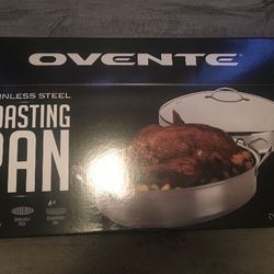 Ovente Stainless Steel Roasting Pan