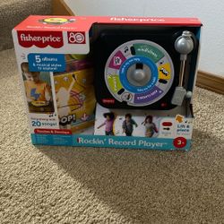 Fisher Price Rockin Record Player 