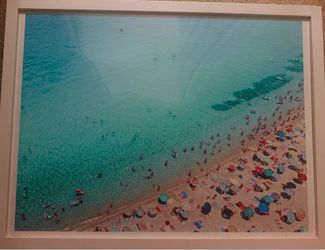 "Beach People" by Sisi and Seb Framed & Matted
