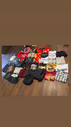 $130 VINTAGE AND MODERN CLOTHING BUNDLE