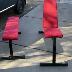 Flat & Adjustable Weight Bench 