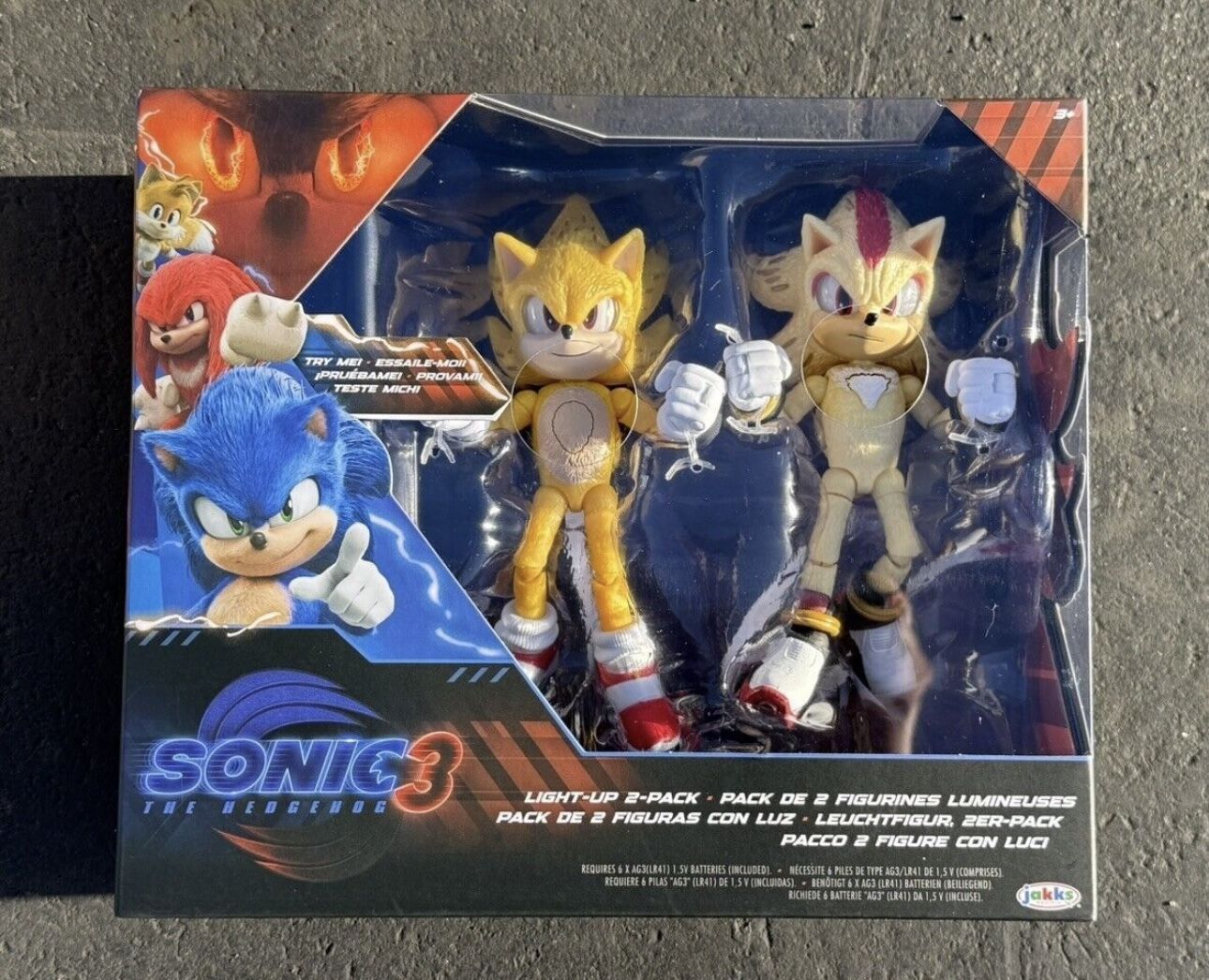 Sonic The Hedgehog 3 - Super Hedgehogs 2 Pack