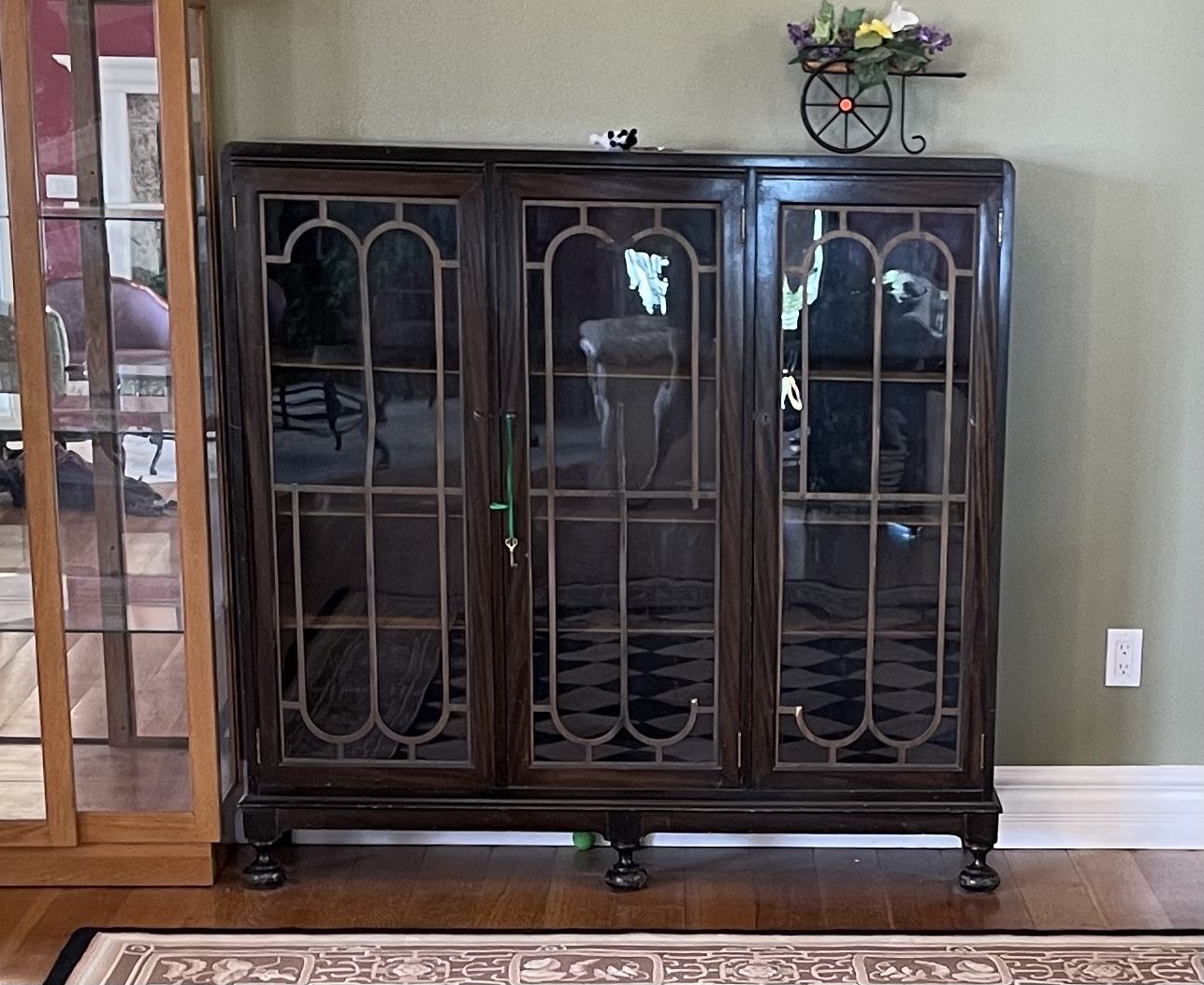Antique Locking Cabinet