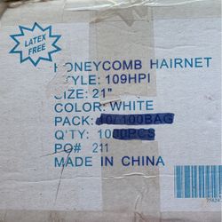 Honeycomb Hairnets Case 1000