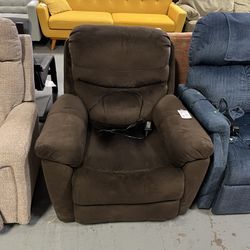 Brown Electric Recliner (in Store)