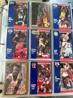 Vintage Fleer 91 Basketball Cards