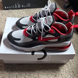 Nike Air Max 270 React Size 9 Men’s  Trying To Get 150 Will Go Lower. Slightly Damaged Box