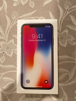 Iphone X (Box Only) 64 gb version