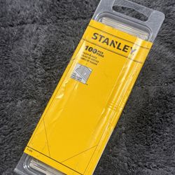 Stanley 100 Pack Razor Blade #11-515 Single Edge Razor Blade, Pack of 100 Blades   Fe)