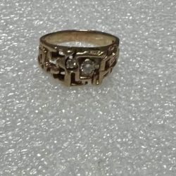 Vintage Diamond Nugget Ring ( See Last Pic For Description)