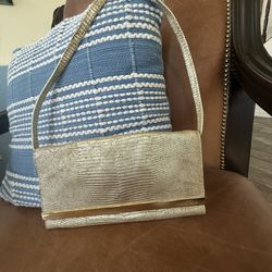 Gold Michael Kors Purse