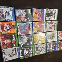 PS4/PS5/Xbox games + sports cards (rookies & inserts) – need gone ASAP