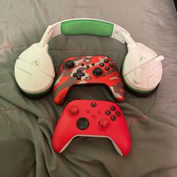 Xbox 1 Controller/turtle Beach Headset 
