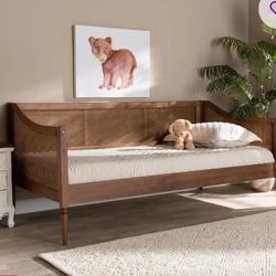 Baxton Studio Ogden Rattan Daybed New In Box