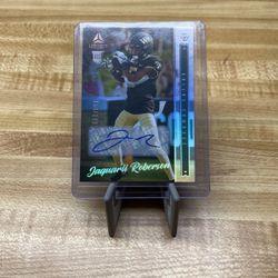 Jaquarii Roberson Auto rookie card