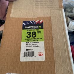 38 Inch 2- Blade Set