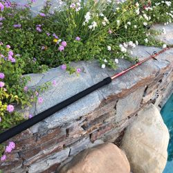 Custom Wrapped and 7’0”Saltwater Fishing Rod by Platero Custom Rods using Seeker-Calstar.