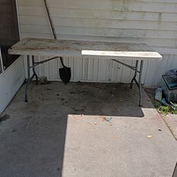 Plastic Folded Table