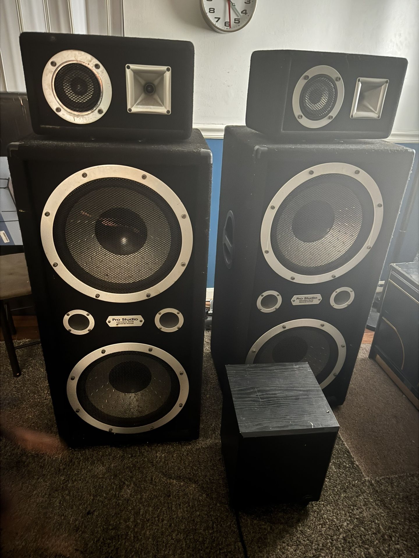 Pro Studio speakers