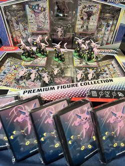 Pokemon Prismatic Figurine Items And Promo Cards Only. 