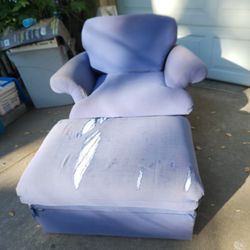 Free Chair And Ottoman  