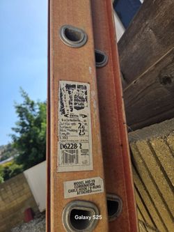 2 Werner Fiberglass Ladders