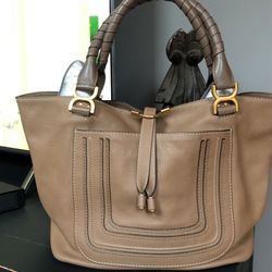 Chloe Calfskin Large Marcie Bag