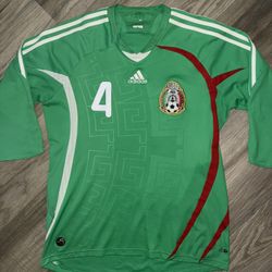 Authentic Original 2008-09 Adidas ClimaCool Mexico Rafael Marquez Jersey