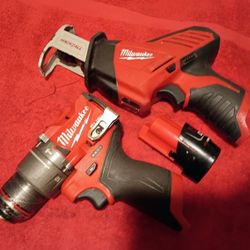 Used M12 Milwaukee Tools $$125